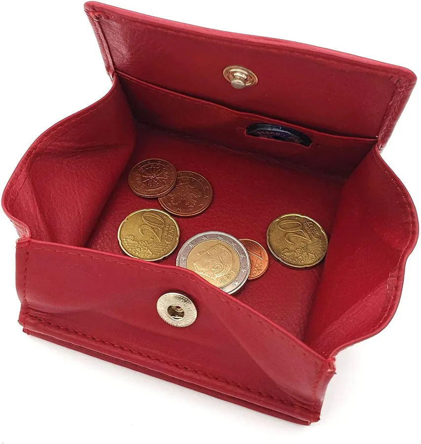 Münzbörse Rot