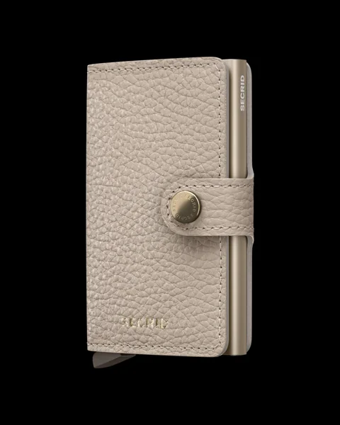 SECRID Miniwallet · Genarbt – Beige